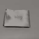Blissy Silk Pillowcase - 100% Pure Mulberry Silk - 22 Momme 6A High-Grade Fibers - Silk Pillow Cover for Hair & Skin - Regular, Queen & King with Hidden Zipper (Queen, Silver)