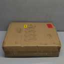 Melody House 4-Tier Metal Mesh Utility Rolling Cart Storage Organizer Shelf Rack with Lockable Wheels for Living Room Kitchen Office, White