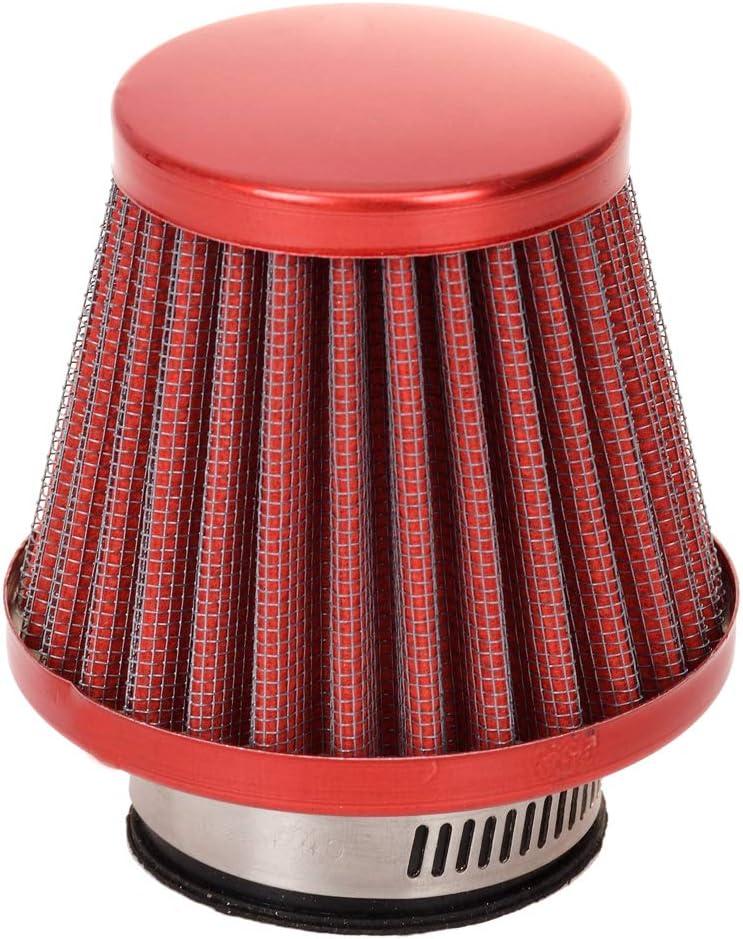 HIAORS 38mm Air Filter Cleaner for Predator 196cc 200cc 212cc 6.5hp GX160 GX200 Coleman CT200U CT200U-EX BT200X KT196 Baja Warrior Heat MB200 MB165 Massimo TrailMaster Mini Bike Go Kart Cart Parts Red