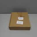 4 Pcs Solid Wood Half Round Floating Wall Shelves, Elegant Floating Wooden Shelves, 8.27 Inch Wall Shelf for Living Room, Bathroom, Bedroom, Offices, Pictures Plant Book (Dark Brown)