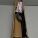 Black Curtain Rods for Windows 28 to 60 inch, 5/8 inch Adjustable Wrap Around Blackout Curtain Rods for Bedroom & Outdoor