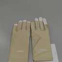 AIRSEE UV Gloves for Nail Lamp,Professional UPF50+ UV Protection Gloves for Manicures Nail Art,Fingerless Gloves That Shield Skin from The Sun and Nail Lamp (Nude)