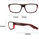 Wraparound full lens Safety Glasses with Readers photochromic Sport Magnifying Safety Reading Goggles for Men Women