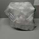 SATINIOR Empty Clear Plastic Jars with Lids Round Storage Containers Wide Mouth for Beauty Product Cosmetic Cream Lotion Liquid Butter Craft and Food(Clear Lid,12 oz)