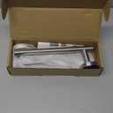 NearMoon Bath Towel Bar, Thicken Stainless Steel Shower Towel Rack Holder Wall Mounted for Bathroom,18-lnch Overall Length-16-lnch Usable Hanging Space (1 Pack, Brushed Nickel)