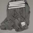 Club Chair Slipcover for Living Room, 1 Piece Dark Gray Stretch Slipcover with Arms, Barrel Chair Slipcover Covers Soft Armchair Sofa Cover Removable Couch Furniture Protector