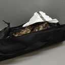 FUNHORUN Hunting Blind Top See Through with Skylight and Roof Cover, 360 Degree View Ground Blind for Hunting, 2/ 3 Person Pop Up 58" Camouflage Deer/ Turkey Tent