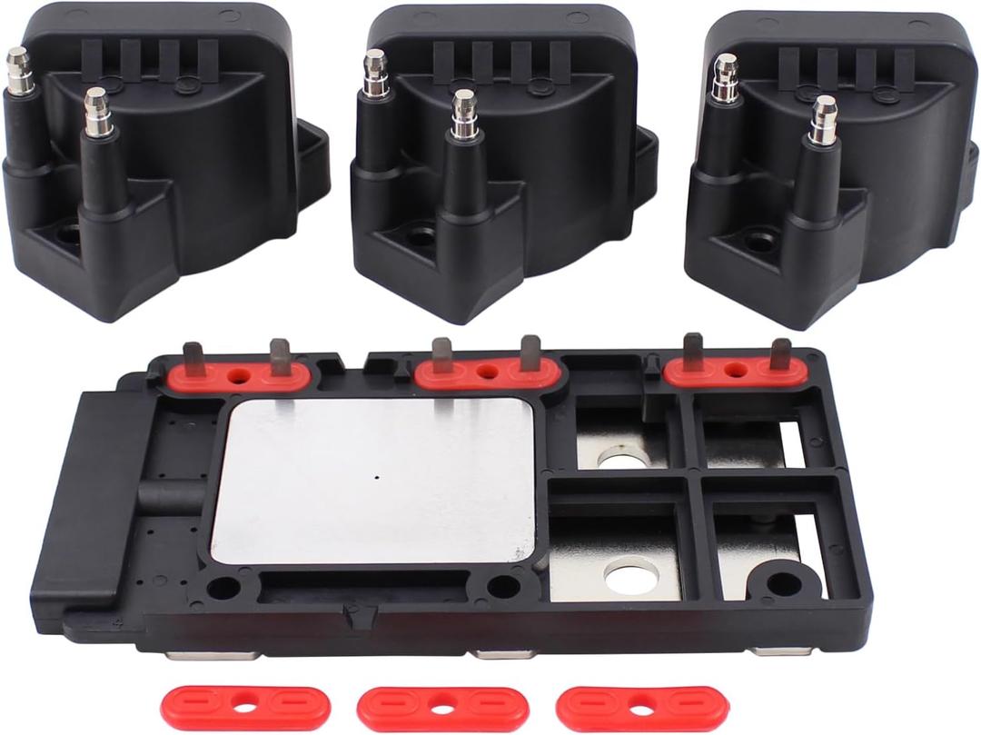 Ignition Control Module and Ignition Coils Set for Chevy GMC for Oldsmobile for Pontiac 3.8L Regal LeSabre Riviera Allure LaCrosse 88 98 Lumina Monte Carlo Bonneville Trans Sport Grand Prix