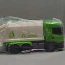 Official Licensed Scania Recycling Garbage Truck Toy Kids Garbage Truck Friction Powered Recycling Truck Toy Recycling Truck with Light and Sounds Boys & Girls Gifts