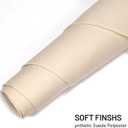 Babnecl Auto Headliner Fabric 38" L 60" W Mesh Type with Foam Backing - Tube Packaging - Beige Interior Replacement Material for Car/Truck/SUV/RV Roof - Home Repair/DIY Headliner Material