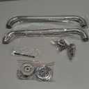 Grab Bars for Shower, 2 Pack 16-Inch Anti Slip Shower Handles for Elderly, Safety Shower Grab Bar, Stainless Steel Handicap Grab Bars for Bathroom (Polished Nickel 1" Diameter)