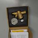 RV Water Pressure Regulator with Gauge Adjustable 3/4" Water Hose Valve - RV Camper Water Pressure Regulator, Trucks, Trailer - Trailer Water Pressure Gauge