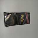 Pefei Tweezers Set - Professional Stainless Steel Tweezers for Eyebrows - Great Precision for Facial Hair, Splinter and Ingrown Hair Removal (Black)