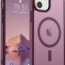 SUPFINE Magnetic for iPhone 12 Case/iPhone 12 Pro Case (Compatible with MagSafe)(Military Grade Drop Protection) Slim Translucent Matte Shockproof with Anti-Fingerprint Phone Case