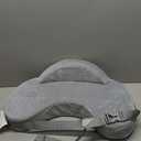 Momcozy Innovative Safety Guard Nursing Pillow - Firm & Springy Memory Foam - Stable, Ergonomic Support & Comfort - Wider Breastfeeding Cushion, Adjustable, Removable Cover, Baby Safety Certified