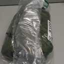 Fisoew Women Snow Bib Overalls Insulated Waterproof Windproof Ski Bibs Pants Breathable Snowsuit (Medium, Army Green)