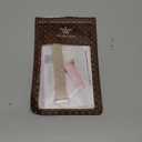 Wearlizer Elastic Band Compatible with Fitbit Versa 4 Bands for Woman/Versa 3/Sense 2/Sense Bands Women, Slim Solo Loop Braided Strap Stretchy Woven Wristband Accessory, Khaki, S