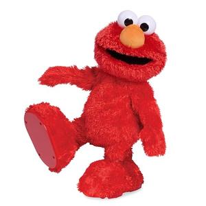 Sesame Street Hokey Pokey Elmo 14” Interactive Plush Toy, Sings, Dances & Plays Music, Bilingual Stuffed Animal for Pretend Play, Soft & Huggable, Ages 18 Months and Up by Just Play