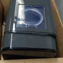 ecozy Nugget Ice Maker Dispenser, Smart 2-in-1 Pebble Ice Machine Countertop & Water Dispenser with App Control, Self-Cleaning, Auto Lighting, TDS Monitor, Measured Dispensing, 33Lbs/Day (Dark Gray)