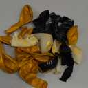 The Man The Myth The Legend Balloons Black and Gold Confetti Funny Party Balloons for Him Husband Guy Father's/Dad's Day Birthday Retirement Decoration 26Packs