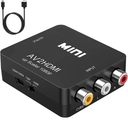 BD&M AV to HDMI Converter, RCA to HDMI Adapter, Composite CVBS Video Audio Support PAL/NTSC for TV/PC/ PS3/ STB/Xbox VHS/VCR/Blue-Ray DVD Players