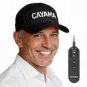 CAYAMA Red Light Hair Growth Cap, Cordless Red Light Therapy for Hair Growth Appearance, Adjustable Fit with Remote Control, At-Home Scalp Care for Men & Women