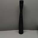 Nuogo 20'' Tall Black Floor Vases Ceramic Skinny Long Vase for Pampas Grass Modern Minimalist Tall Flower for Fireplace Living Room Home Decor