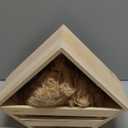 Cedar Dove Nesting Box Mourning Dove Nesting Box Bird Nesting Material Wooden Birdhouse Shelter for Bird Pigeon Nesting Roosting Platform Birdhouse Outdoors Garden Decoration