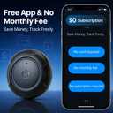 Mini GPS Tracker for Vehicles, Cars, Kids, Pets & Personal Items | Real-Time Tracking | No Monthly Fee or Subscription | Magnetic GPS Device with Long Standby, App Control & Waterproof Design