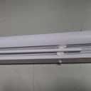 Cordless Light Filtering Mini Blinds for Indoor, 32 x 64 in, Pearl White