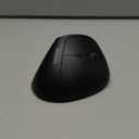 Philips Ergonomic Mouse - Vertical Mouse with 800/1200/1600 Adjustable DPI, 6 Silent Buttons Design for S/M Hands, Auto Power Saving, Light Weight, 2.4GHz Wireless Mouse for Laptop, Desktop, PC-Black