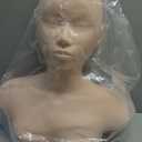 Esthetics Mannequin Head with Shoulders, Cosmetology Mannequin Head with Acupuncture Points, Soft PVC Mannequin Head for Facials Massage, Wigs Hat Display, Makeup Practice