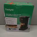 Tastyle Single Serve Coffee Maker, Iced and Hot Coffee Machine for K Cup & Grounds, Compact Design, 40oz Removable Water Reservoir, 6 to 24 Oz Brew Sizes, Fits 7.3" Travel Mug, Black