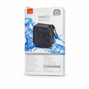 ILive Magnetic Bluetooth Speaker 45mm – Portable Wireless Mini Speaker with Strong Magnet, Waterproof, Rechargeable, Built-in Carabiner, Black