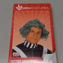 fun shack Mens Chocolate Factory Worker Wig Adults Bright Green Costume Accessory (One Size)