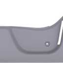 MOTOKU Left Driver Side Plastic Seat Trim Panel Bezel Grey for Toyota Tacoma 2001-2004 with Bucket Seats