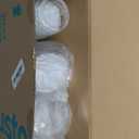 GUSTO Clear Plastic Cups with Lids [20 oz - 100 Count] - Disposable Iced Coffee Drink Cups with Strawless Sip Lids for Smoothies, Juices, and More - (Formerly Comfy Package)