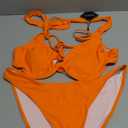 ZAFUL Women High Cut Bikini Sets String Sexy Swimsuit Two Piece Underwire Bathing Suit Brazilian Cheeky Cut Out Cute Swimwear, Size: XL