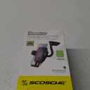 Scosche WDQ2M3-SP Stuckup Universal Qi Wireless Fast Charge Phone Holder Suction Cup Mount Black