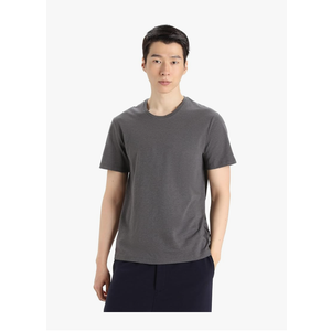 COMFORT COLORS Men's Central Classic Short Sleeve Wool T Basic Casual Shirt, Black, Medium
