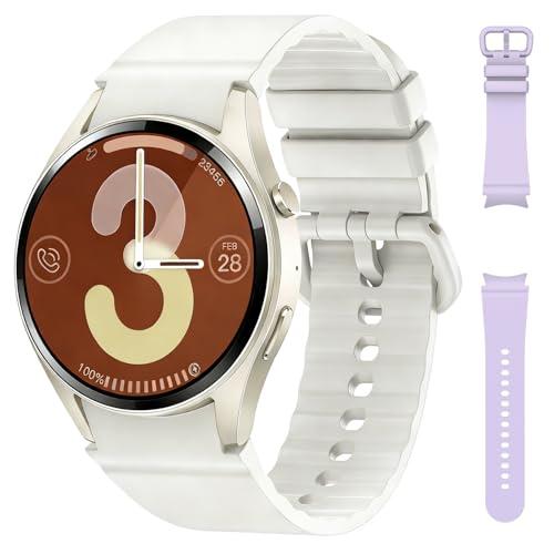 Smart Watches for Women/Men (Make/Answer Calls), Fitness Smart Watch with Heart Rate/SpO2/Sleep Monitor, Pedometer Tracker, 120+ Sport Modes Fitness Tracker Watch, Smartwatch for Android and iPhone