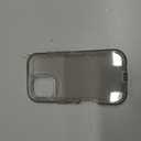 Protective Case for iPhone 13 Pro Max, Clear Back with Black Trim