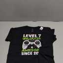 7th Birthday Boy Level 7 Gamer 7 Year Video Game Party T-Shirt