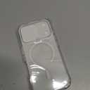 Diaclara Magnetic Designed for iPhone 17 Pro Case 6.3'' [Full Camera Protection] Full Body Bumper,[Compatible with MagSafe] Military Drop Proof Phone Case w/Built-in Screen Protector, Clear