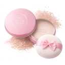 Club Suppin Translucent Setting Powder Foundation, Loose Pressed Powder, Makeup Setting Powder & Finishing Powder for Face with Shea Butter, Amino Acid& Aloe, Overnight Japanese Skincare, PASTEL ROSE