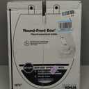 KOHLER 20111-0 Brevia, Slow Close Toilet Seat, Round Toilet Seat, Grip-Tight Bumpers Quick-Attach Hardware, White