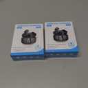 2 x Studio-Quality Wireless Ear Buds with Deep Bass & Enhanced Audio Clarity, Bluetooth 5.4, 10-Year Lifespan Earbuds, ENC Noise Cancelling Calls, Secure Fit Memory Foam Tips, IPX6 Waterproof (Pink)