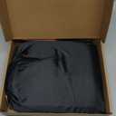 Toddler Airplane Bed & Travel Essentials - Kids Airplane Seat Extender, Portable Plane Bed for Flights (Black)