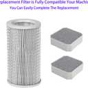 3 Pack Replacement Filters Set for Molekule Air Purifier, Include 1 Pack PECO-Filter and 2 Pack Pre-Filter