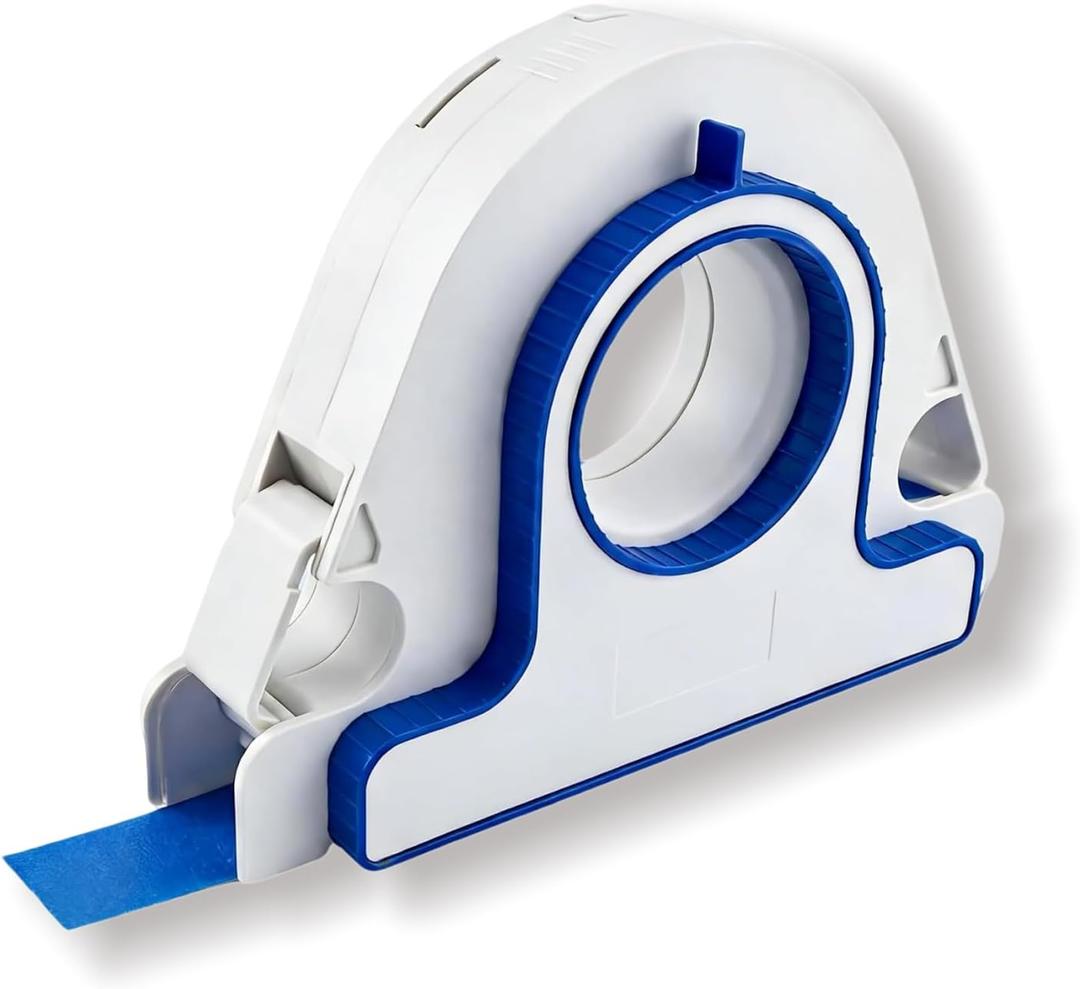 2026 Painters Tape Applicator, Masking Tape Dispenser with Scraper, Masking Paint Tape Applicator Set for Painting Trim, Wall and Floor Painting Includes one roll of Tape